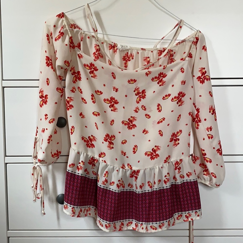 Flower blouse